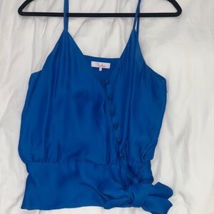 Parker Women's Vibrant Blue Camisole with Bow Detail